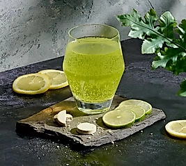 Efervesan tablet takviye edici gıda LiftOff® Limon 10 adet, her biri 4.5g