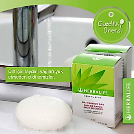 Sabun Herbal Aloe El ve Vücut Sabunu Tekli 125g